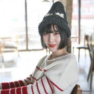 겨울 방 챙 꽈배기 숏 겨울 골프 털