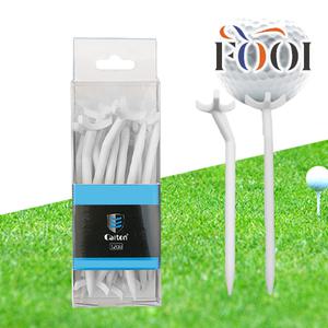 fooi 비거리증가 슬라이스방지 골프티꽂이 90mm롱롱티 15 PCS