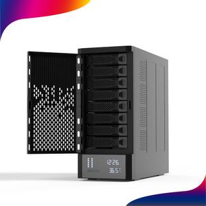 넥스트유 738U3-RAID USB-C타입 5G 8베이 RAID 레이드 타워 스토리지 E-SATA 포트 18TB +정품+