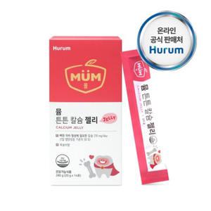 휴럼 뮴 튼튼 칼슘 젤리 14포 2박스 뼈건강 무첨가