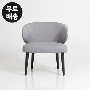 [벤티스가구]루시 패브릭 암체어 의자 편한 CHAIR 거실 모던 인테리어 예쁜 쇼파 고급(그레이)