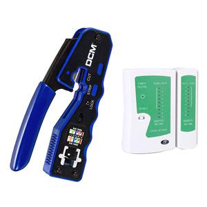 DCM 관통형 CAT5E CAT6 이지툴 RJ45 이지랜툴 스트리퍼 렌테스터기 세트