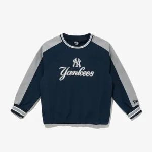 [갤러리아] [뉴에라키즈] MLB 뉴욕 양키스 U넥 피스테 재킷 이브닝 블루 (14677750)