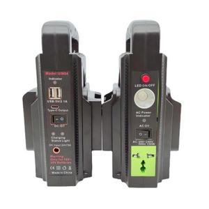 야외 모바일 리튬 배터리 인버터 마키타 디월트 밀워키 보쉬용 150W 2 채널 18V 110V 220V 전력