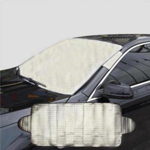 자동차 눈 얼음 보호대 창문 앞 유리 쉐이드 블록 커버 바이저 외부 액세서리 150x70cm