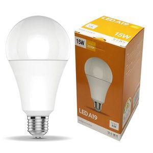 장수램프 A19 LED 벌브 전구 15W E26 전구색