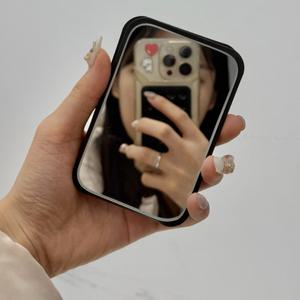 미니손거울 접이식 휴대용 카드거울 카드형 사각 미니거울 미러