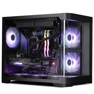 몬스타 가츠 X523A 커브드 블랙 PC 케이스