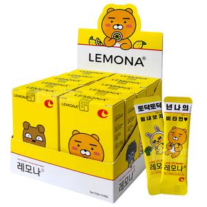 레모나 카카오프렌즈 레모나산 2g x 10포 x 10개입/경남제약/피로회복 비타민C