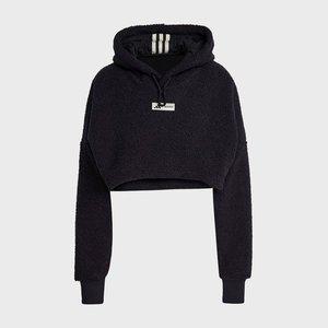 [아디다스] x 여성 MOON BOOT 크롭 후디 IY8049