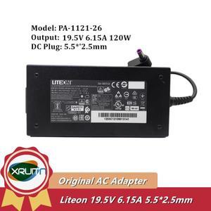 MSI 게임용 노트북 GP72 6QF STEALTH MS16J5 Machenike T58 새 Liteon 120W PA-1121-26 19.5V 6.15A AC 어