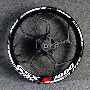 스즈키 GSXS1000 오토바이 휠 허브 데칼 Gsx-s 1000 R 로고 휠 림 Gsxs1000RS1000S 반사 스티커
