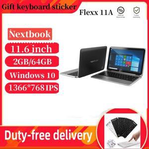 11.6 인치 Windows 10 홈 Nexbook 쿼드 코어 2GB RAM 64GB ROM 11A 1366*768IPS Intel Atom x5-Z8350 CPU H
