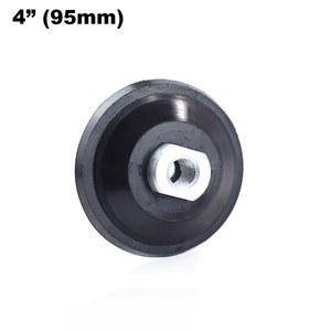 YOUSAILING- 습식 샌더 패드 4 인치 95mm 디스크 폴리싱 패드 공압 습식 폴리셔 M16