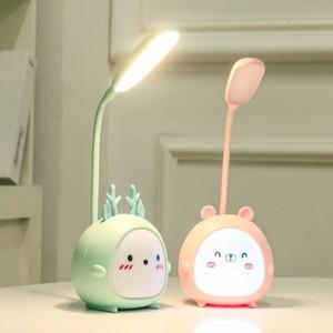 LED  동워터 미니 소형 소형 테이블 램프 조정 가능 야간 조명 침실 머리맡 램프 눈 보호 독서 램프  수면