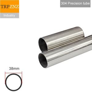 304 스테인리스강 정밀 튜브 공차 외부 내부 광택 외경 38mm 벽 두께 1mm 0.05mm