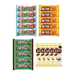[신세계라이브쇼핑]돼지바저당x5개+옥동자x5개+메가톤바x5개+와일드바디x5개