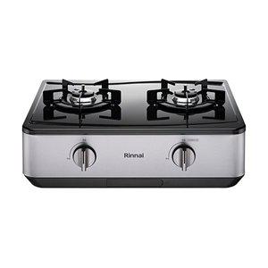 [린나이]AA 가스레인지 2구 자동점화_러스틱실버 RTR-W2200_s