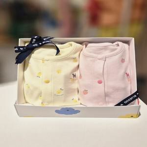 [블루독베이비 10] 25FW가을신상(YE)상큼레몬달콤베리내의2종 (245A700542930)