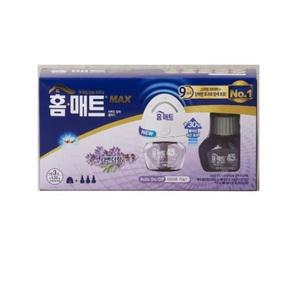 홈매트 리퀴드 모기약 훈증기 라벤더 리필 45일 X 3개입 전자모기향