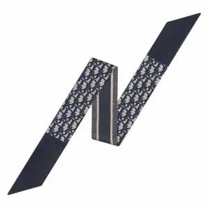 [DIOR][명품] 크리스찬 디올 디올 오블리크 미차 스카프 네이비 15DOB106I600