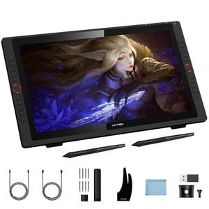 화면이 있는 XPPen Artist 24 Pro 2.5K QHD 드로잉 태블릿, 8192 펜 압력 배터리 프리 틸트 스타일러스 및