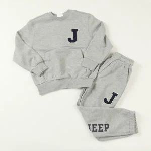 [롯데백화점]지프 빅 J 부클 와펜 셋업 맨투맨세트  KO4TSU875-SET