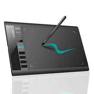 XPPen Star03 V2 드로잉 태블릿 그래픽 펜 태블릿, 8192단계 압력 배터리 프리 스타일러스 패시브 시그니처 보드, 8개의 핫 키(블랙) 포함