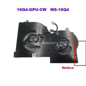 MSI GS65 스텔스 씬 8SE 8SG 8SF 9SD 9SE 9SG 9SF P65 16Q4-GPU-CW MS-16Q4 16Q4 DC 5V 0.5A VGA 팬용 노트