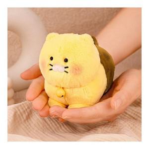 카카오프렌즈 춘식이 루미나D 인형 보조배터리 식빵 키링