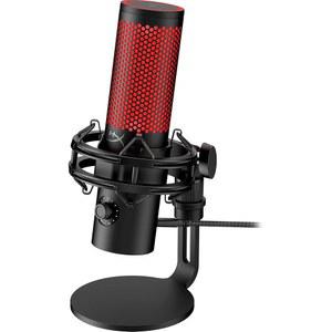 HyperX QuadCast 2 - 게임, 스트리밍 및 팟캐스트용 USB 마이크, 온보드 컨트롤, LED 조명, 탈착식 쇼크 마운트, PC, Mac, PS5, PS4, USB-C 블랙