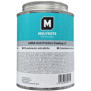 MOLYKOTE 3400A 무연 열경화 마찰 방지 코팅 금속 베어링 부식 방지 그리스
