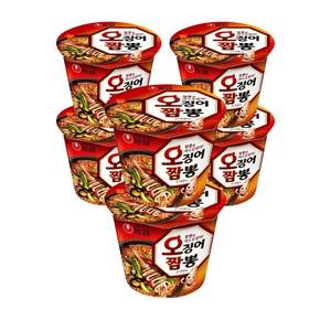 농심 오징어짬뽕컵대 115g x6개   컵라면 큰사발면