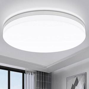 IR 초박형 원형 화이트 침실 조명 24W LED 18W 중립 화이트 48W 천장 조명 36W 화이트