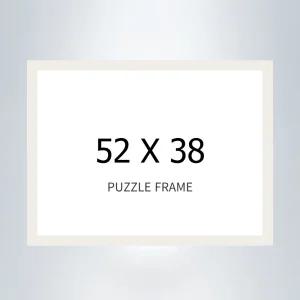 500P 퍼즐전용 액자 (52cm*38cm) 슬림 wood 화이트