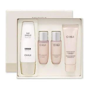 오휘 선크림 오휘 데이쉴드 퍼펙트 선 블랙 50ml 스페셜 세트 메이크업베이스 겸용 선크림