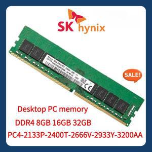 SK 하이닉스 PC4 8GB 16GB 32GB 2133 2400 2666 2933 3200 MHz DDR4 RAM 데스크탑 컴퓨터 PC 메모리 16G 32