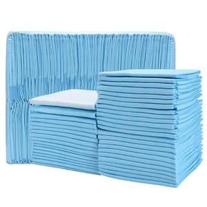 티무 100 PCS 일회용 교체 패드 누수 방지 언더패드 침대 보호대 매트, 부드러운 부직포, 17인치 x 13인치