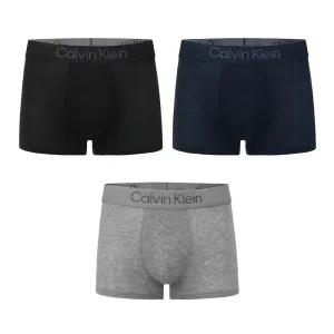 CK 캘빈클라인 울트라소프트 모달 3팩 트렁크 남성 언더웨어 팬티 네이비 그레이 NB4192-401