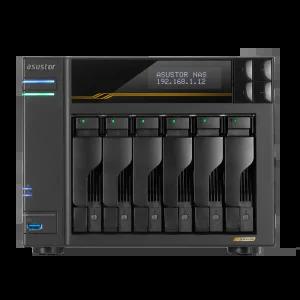 아수스토어 AS6806T 156TB (26TB x 6개) 기업용 나스 스토리지 서버 라스코