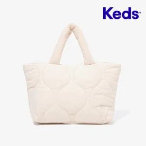 Keds 웨이브 패딩 토트백_KD3BCF6102FCRM