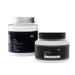 BAS 바스탈취제 미니플러스 160g + 블랙라벨 basic + 350g 악취 냄새 제거 