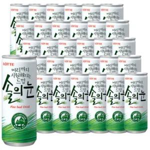 롯데칠성음료 솔의눈 240ml 30개
