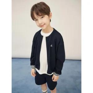 [BEANPOLE KIDS] 집업 자켓 & 반바지 & 반소매 3PCS 상하세트  네이비 (BI5741U01R)