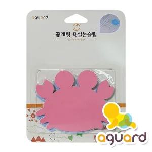 아가드 미끄럼방지 꽃게 욕실논슬립패드 10장고정스티커 미끄럼방지테이프