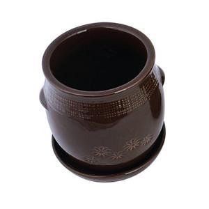 항아리 물받이 수저통(대) 받침대 포함 도자재수저통 물빠짐수저통 물빠짐 M5W6A936E