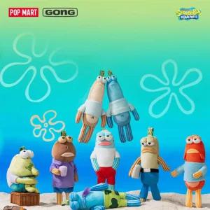 팝마트 스폰지밥 비키니 시티의 엉뚱한 친구들 인형 키링 POPMART 정품 블라인드 박스