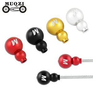 MUQZI 4pcs 자전거 케이블 엔드 캡 브레이크 케이블 엔드 크림프 시프트 내부 와이어 엔드 캡 자전거 케이블 라인 보호 부품