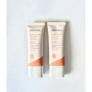 에스트라 더마 유브이 365 톤업 선크림 40ml(SPF50+) 2개 최신제조정품 유통기힌2028년.