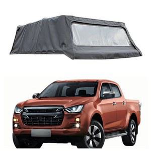 AATZXRXRLK 트럭 침대 소프트 토퍼, 이스즈 DMAX 2015-2023 숏 침대, 접이식 캠퍼 쉘, 캠핑, 화물 및 야외용 토나우 커버 호환